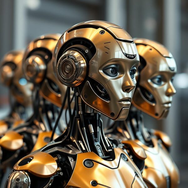 تصویری مفهومی از ربات های هوشمند آینده